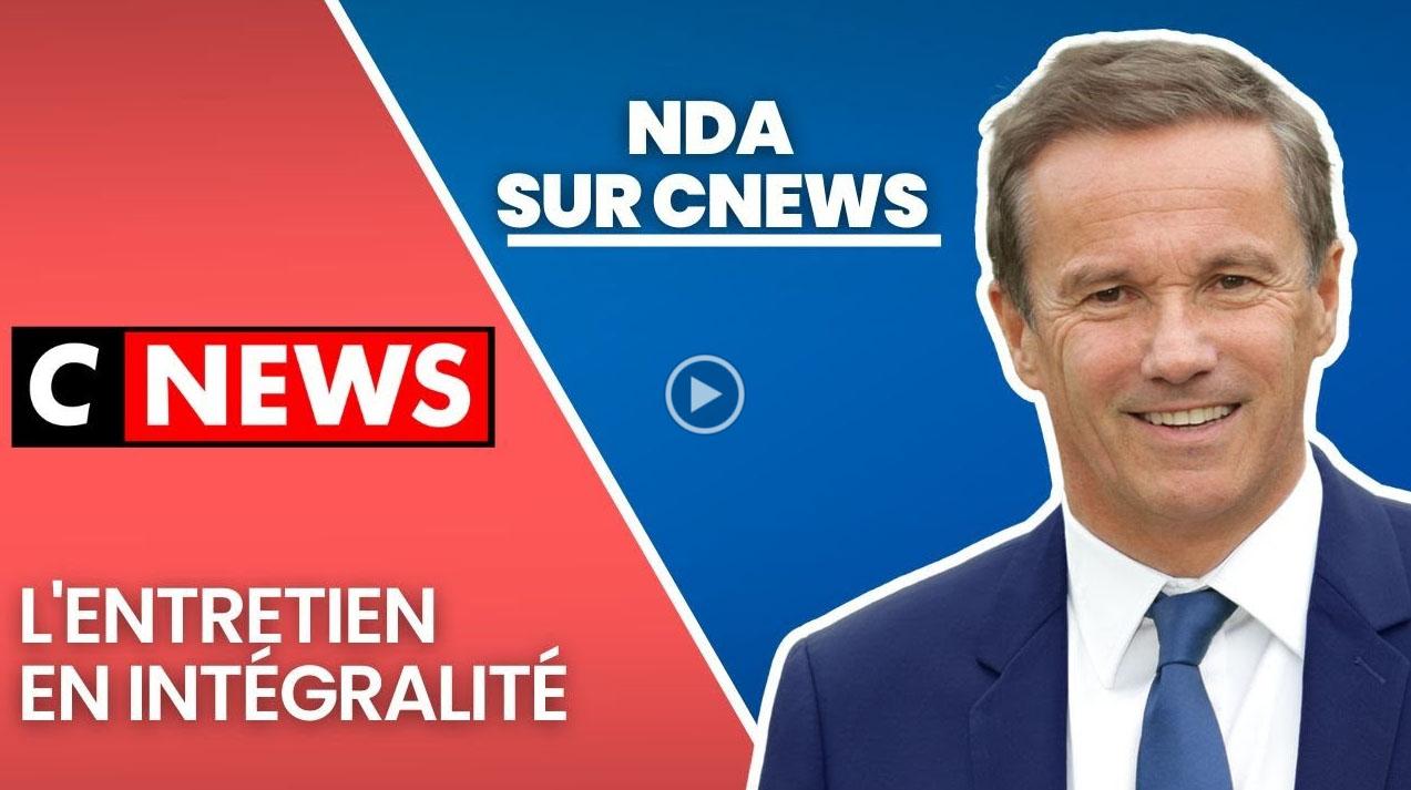 Nicolas Dupont Aignan Sur Cnews Vendredi 14102022 à 8h15 Debout La France