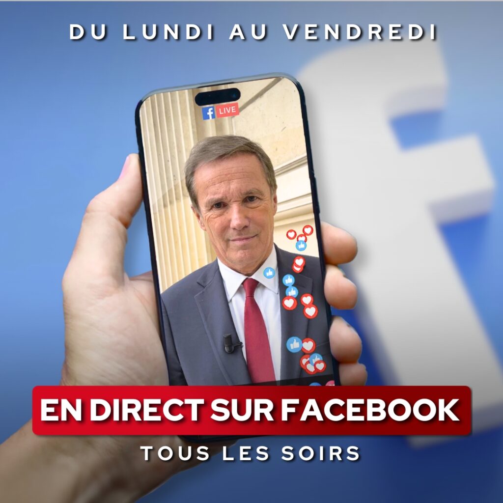 Suivez les directs de NDA, tous les soirs sur Facebook !