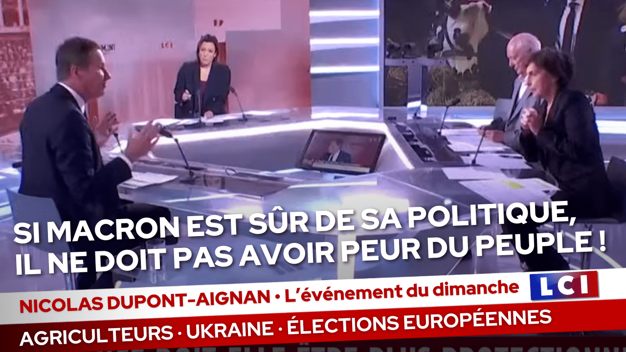 "Si Macron Est Sûr De Sa Politique, Il Ne Doit Pas Avoir Peur Du Peuple ...